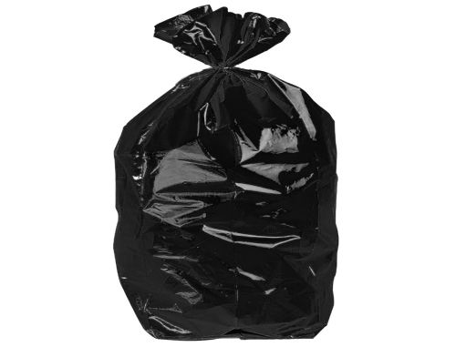Saco de lixo domestico preto com auto fecho 55 x 60 cm rolo de 15 bolsas , Branca , 76256 , 18412723442927